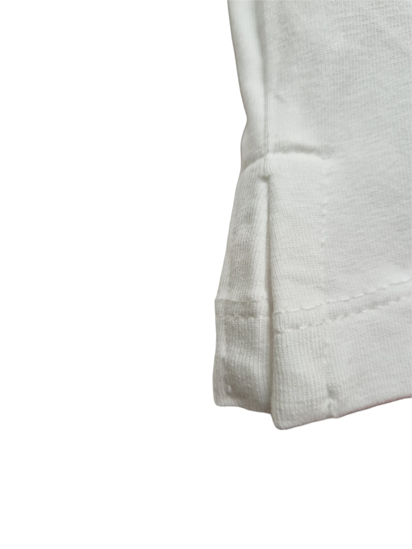 Prada Triangle Logo Tshirt - White (Copy)