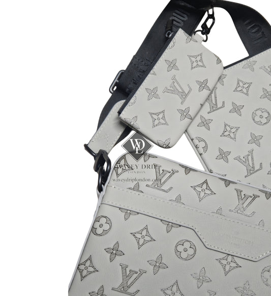 Louis Vuitton Trio Bag Shadow Grey