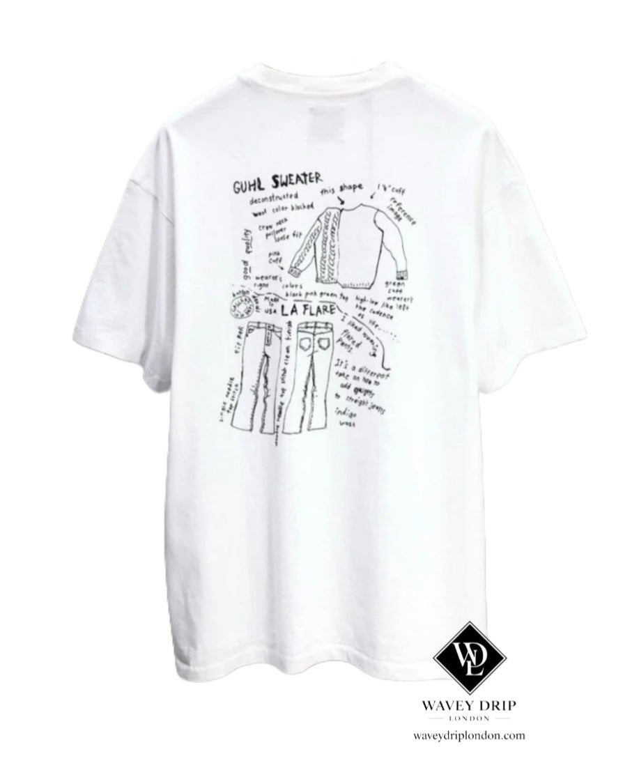 Gallery Dept. Dept de la Galerie White Graphic T-Shirt