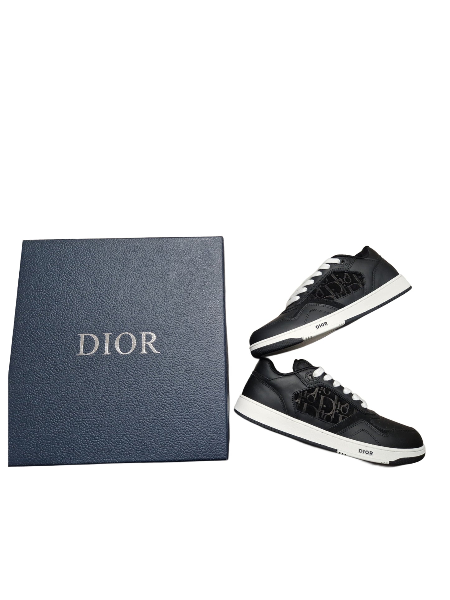 Christian Dior B27 - Black Oblique White Sole