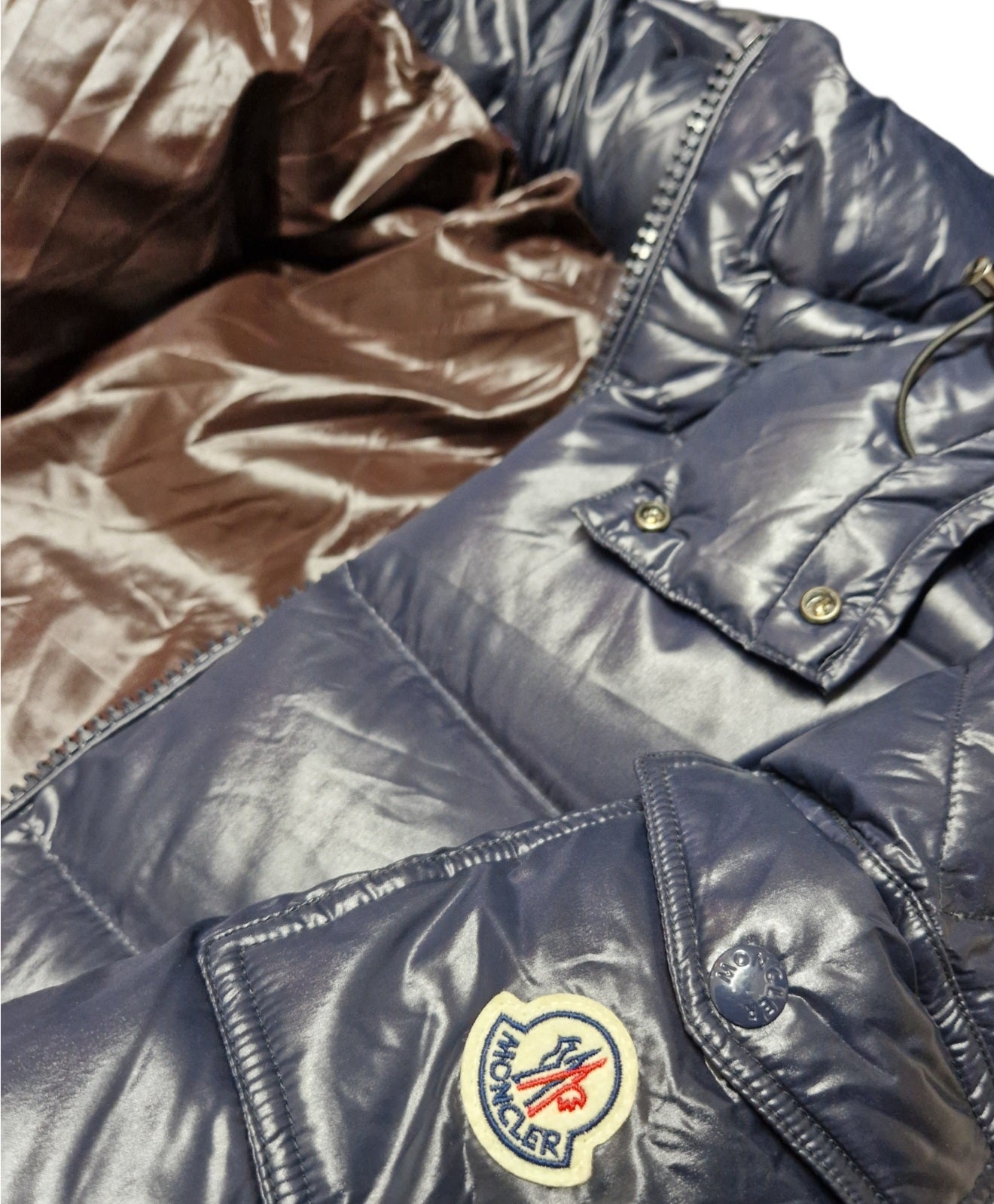Moncler Maya Puffer Jacket Navy
