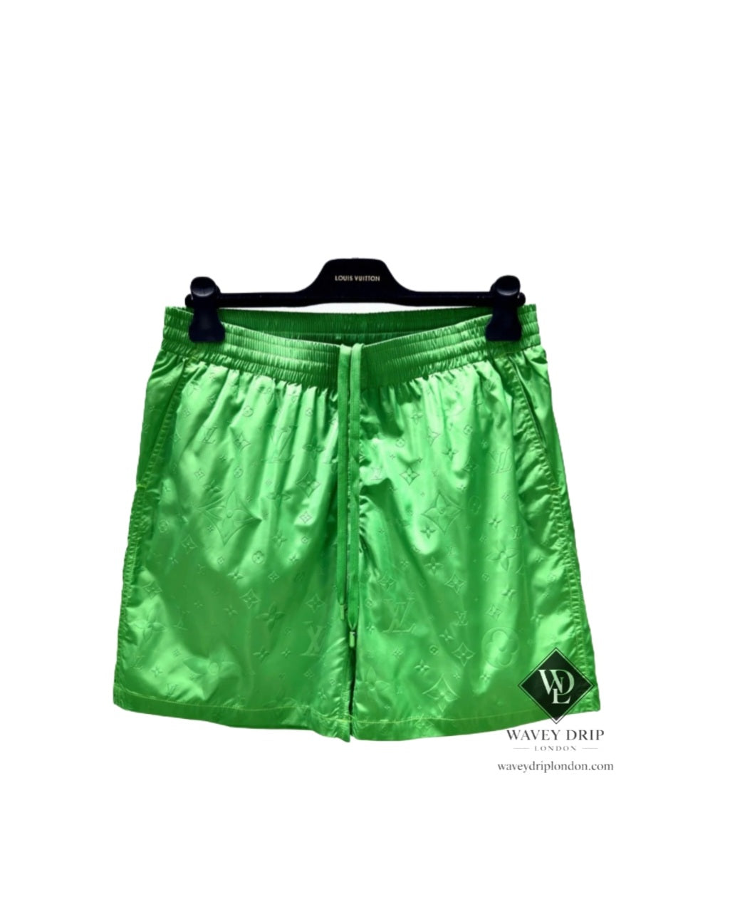 Louis Vuitton Monogram Swim Shorts in Neon Green