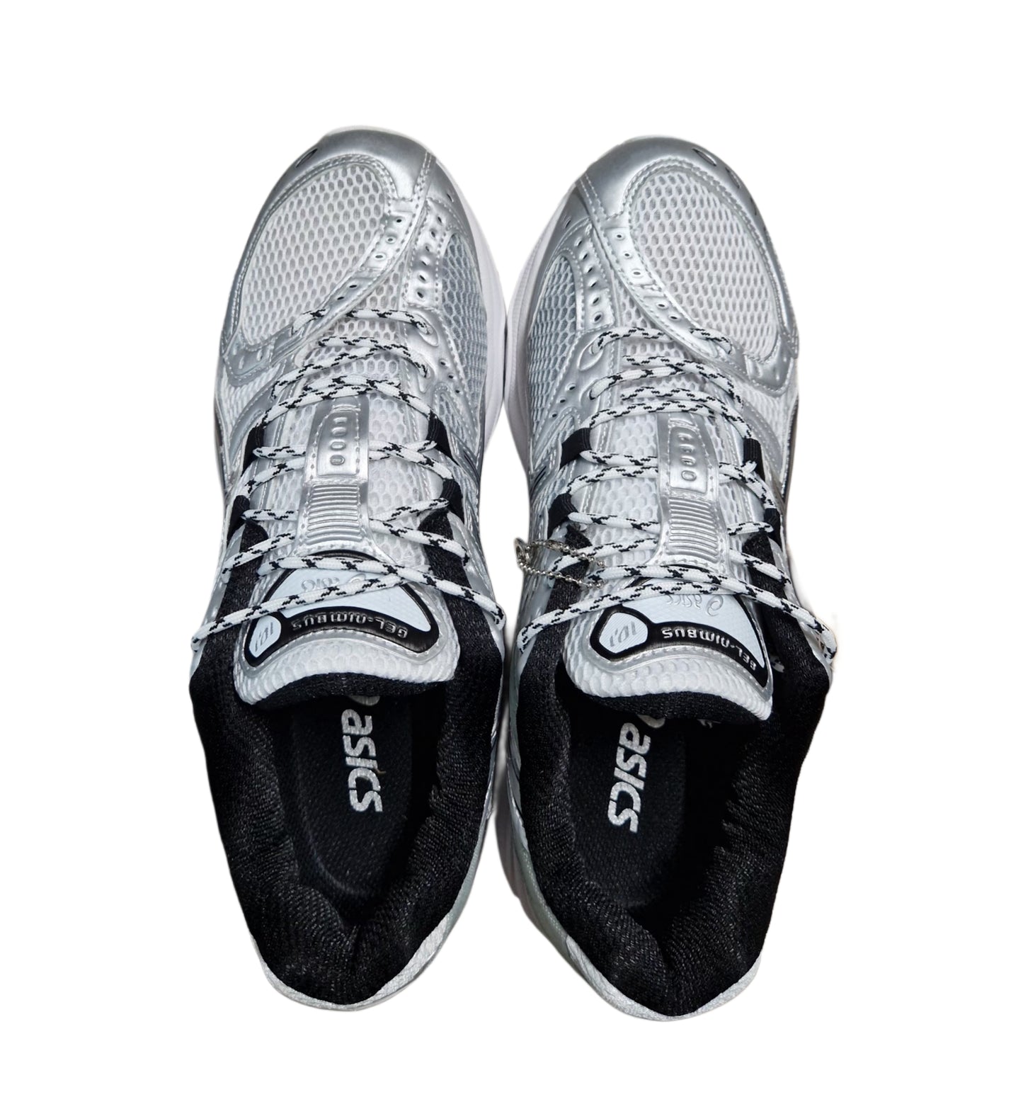 ASICS GEL-1130 Silver Trainers