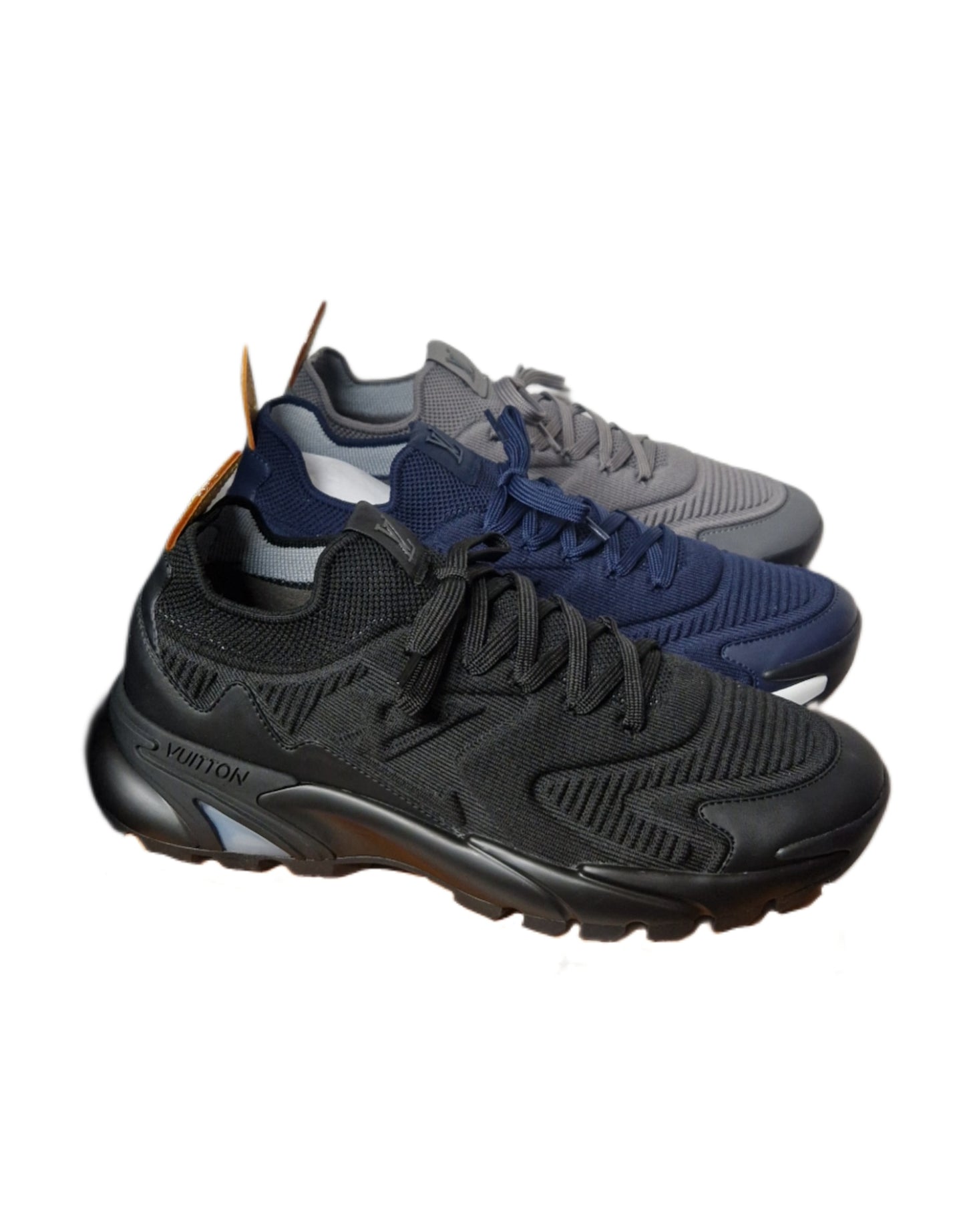 Louis Vuitton LV Trail Runner Sneakers – Triple Black