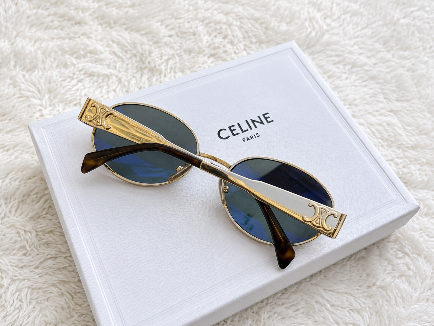 Celine Gold Sunglasses