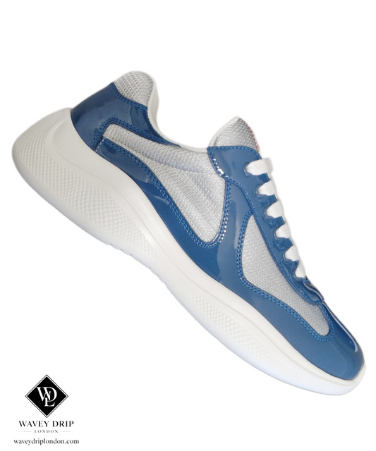 Prada American Cup Sneakers- Baby Blue