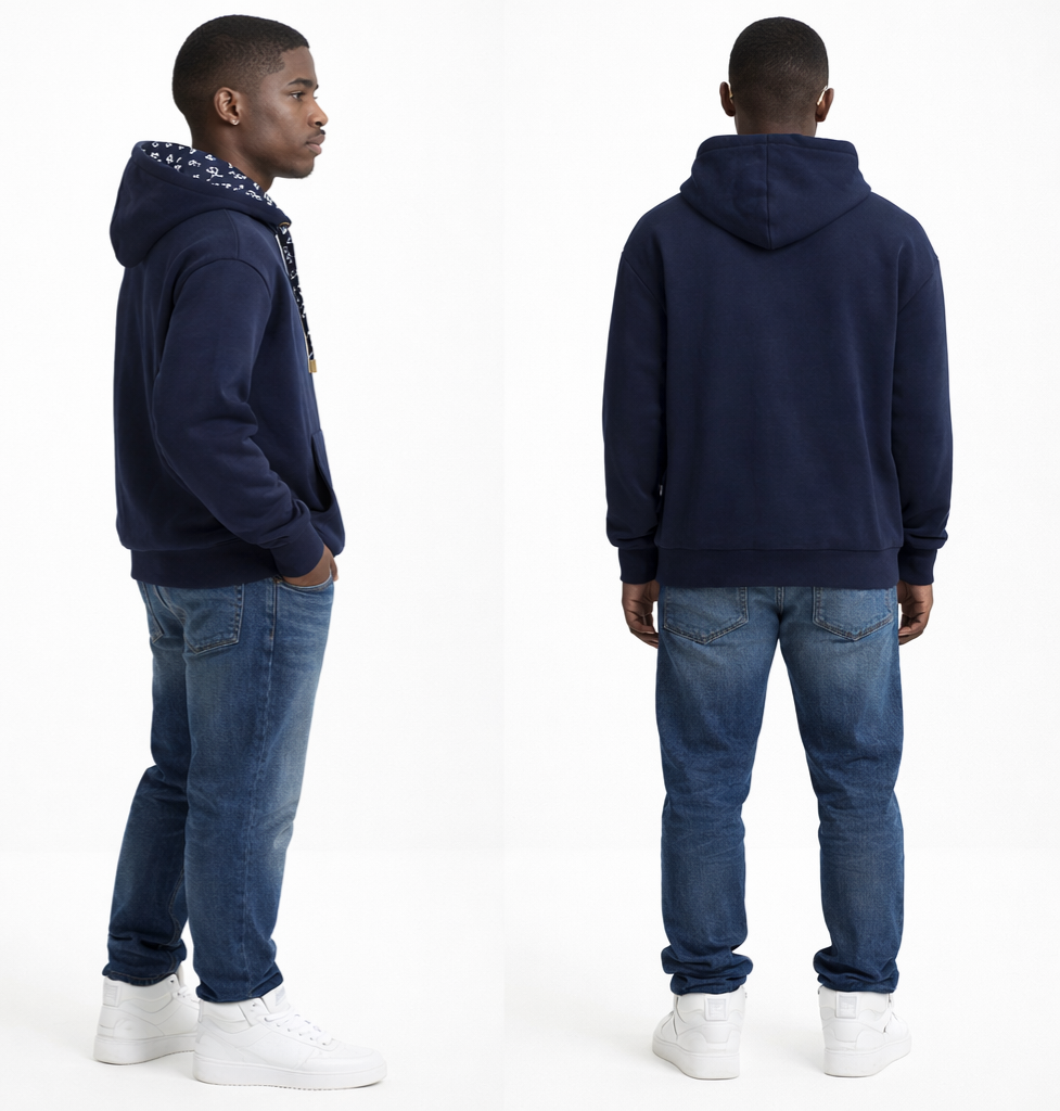 Louis Vuitton Navy Hoodie