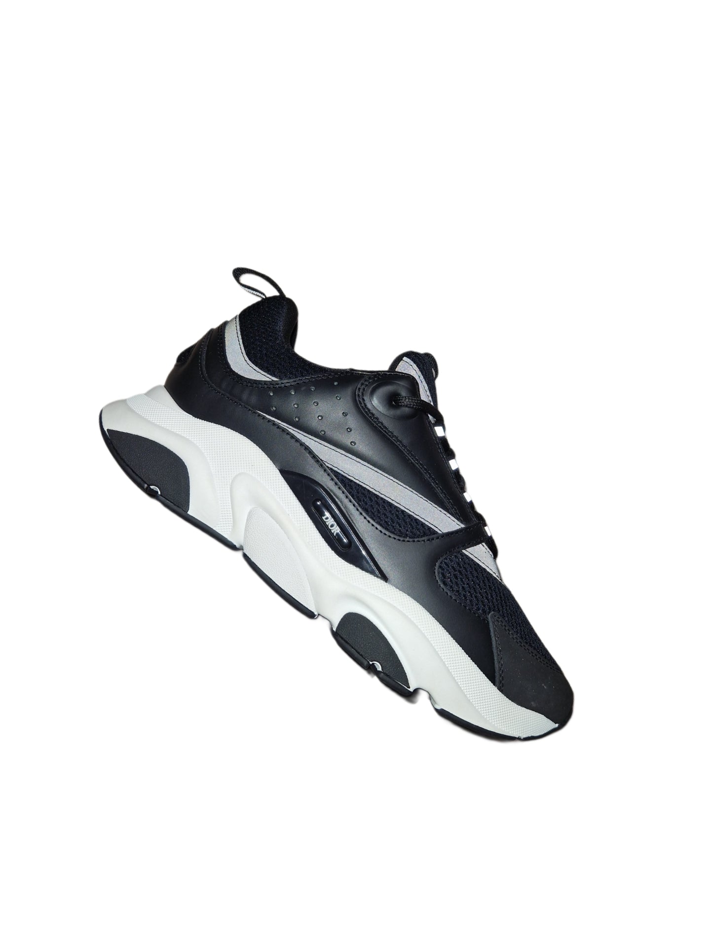 Christian Dior B22 Black With White Sole