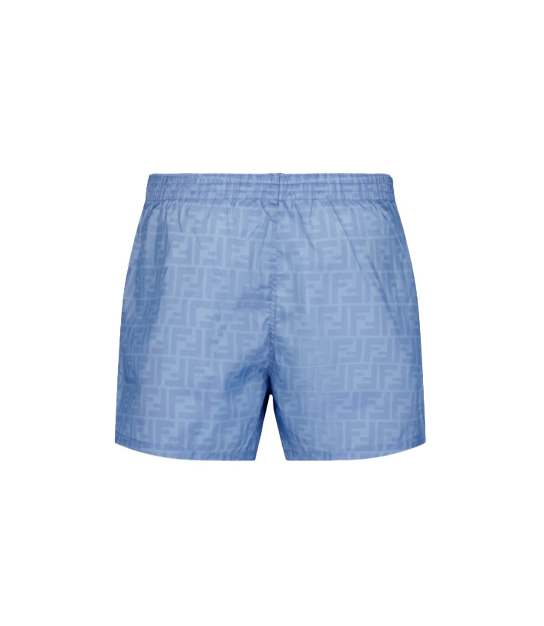 Fendi FF Motif Swim Shorts in Sky Blue