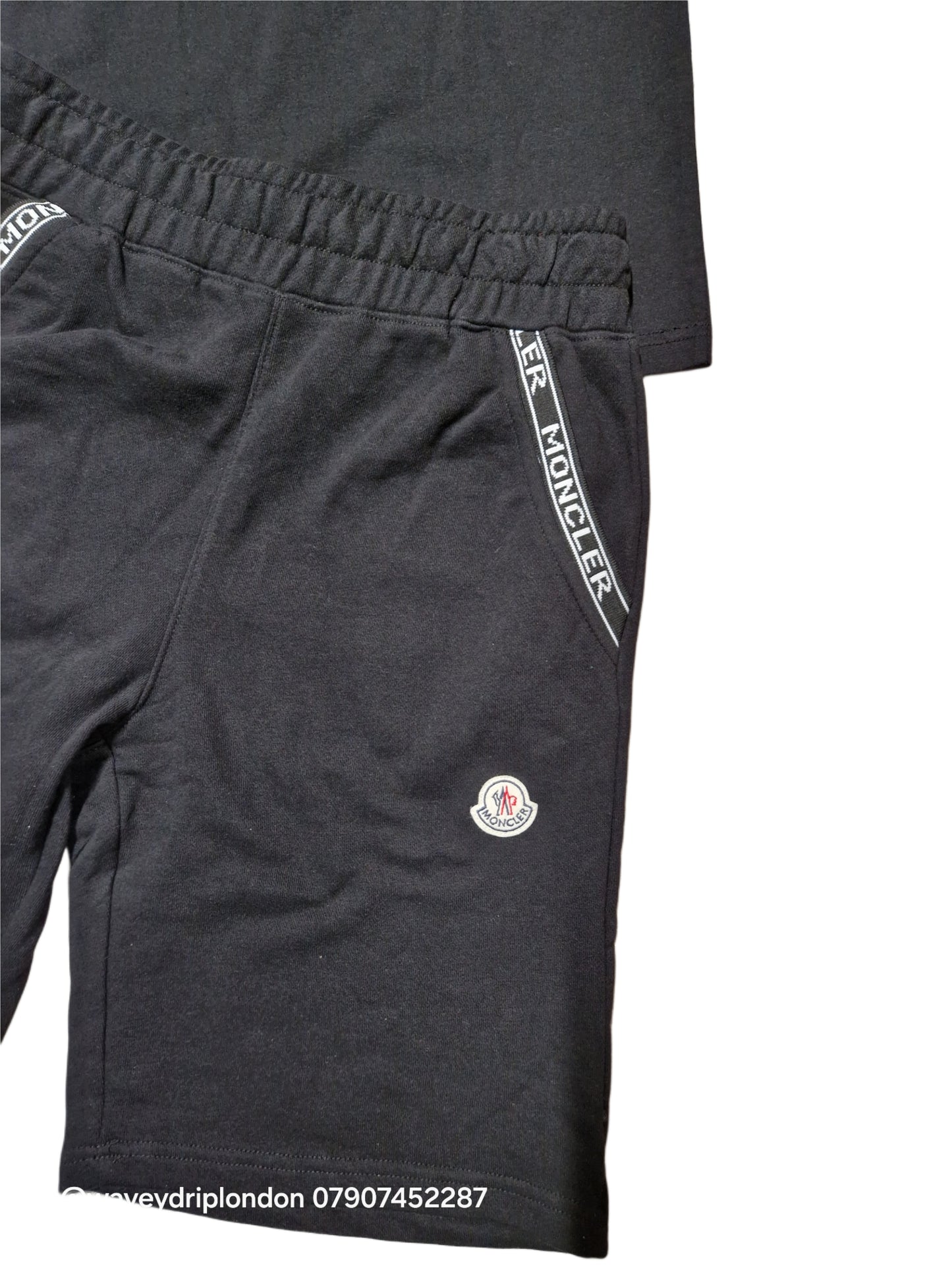 Moncler Logo Shorts & Tshirt Combo