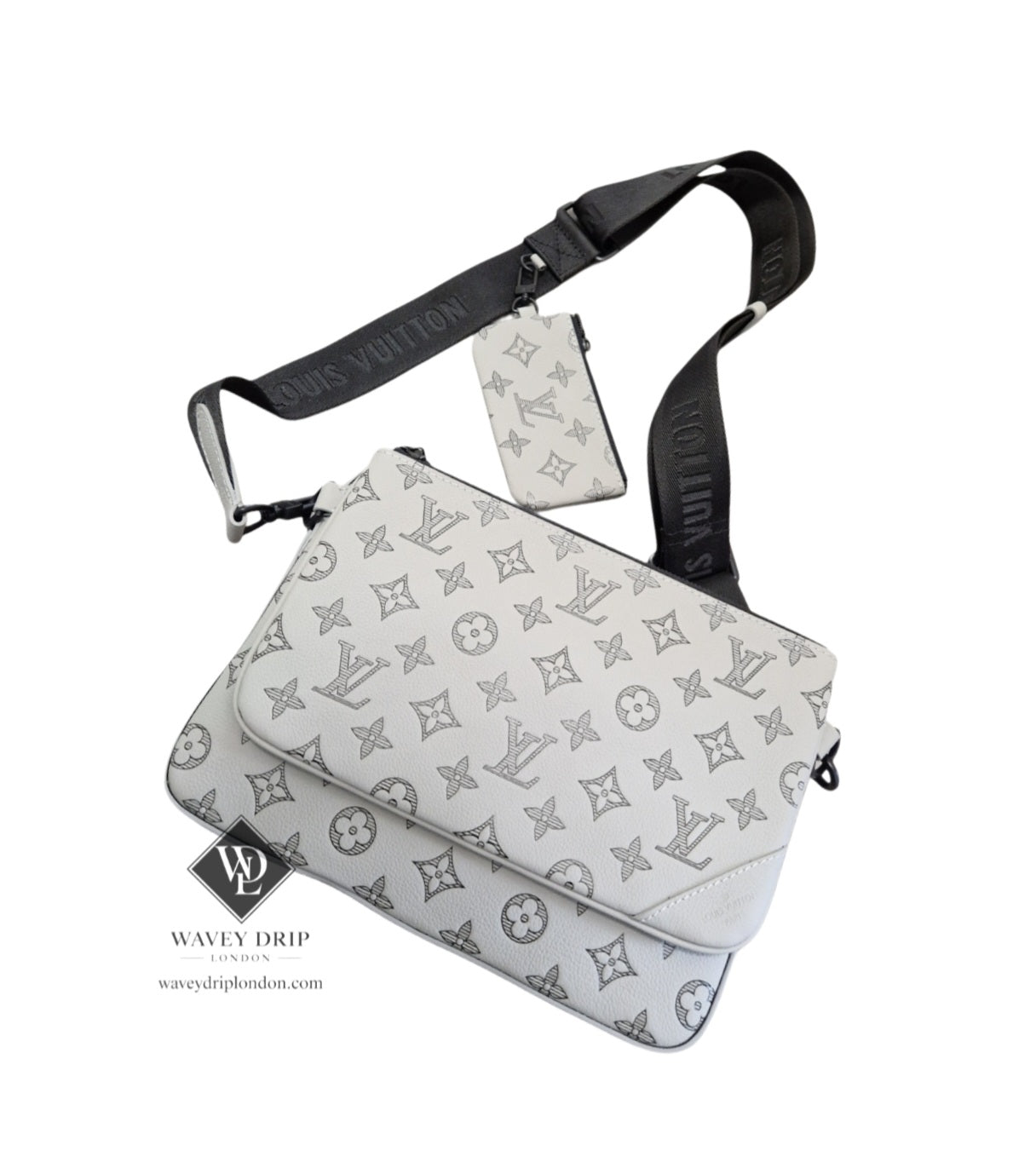 Louis Vuitton Trio Bag Shadow Grey
