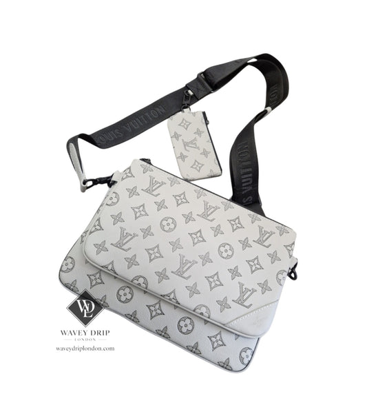 Louis Vuitton Trio Bag Shadow Grey