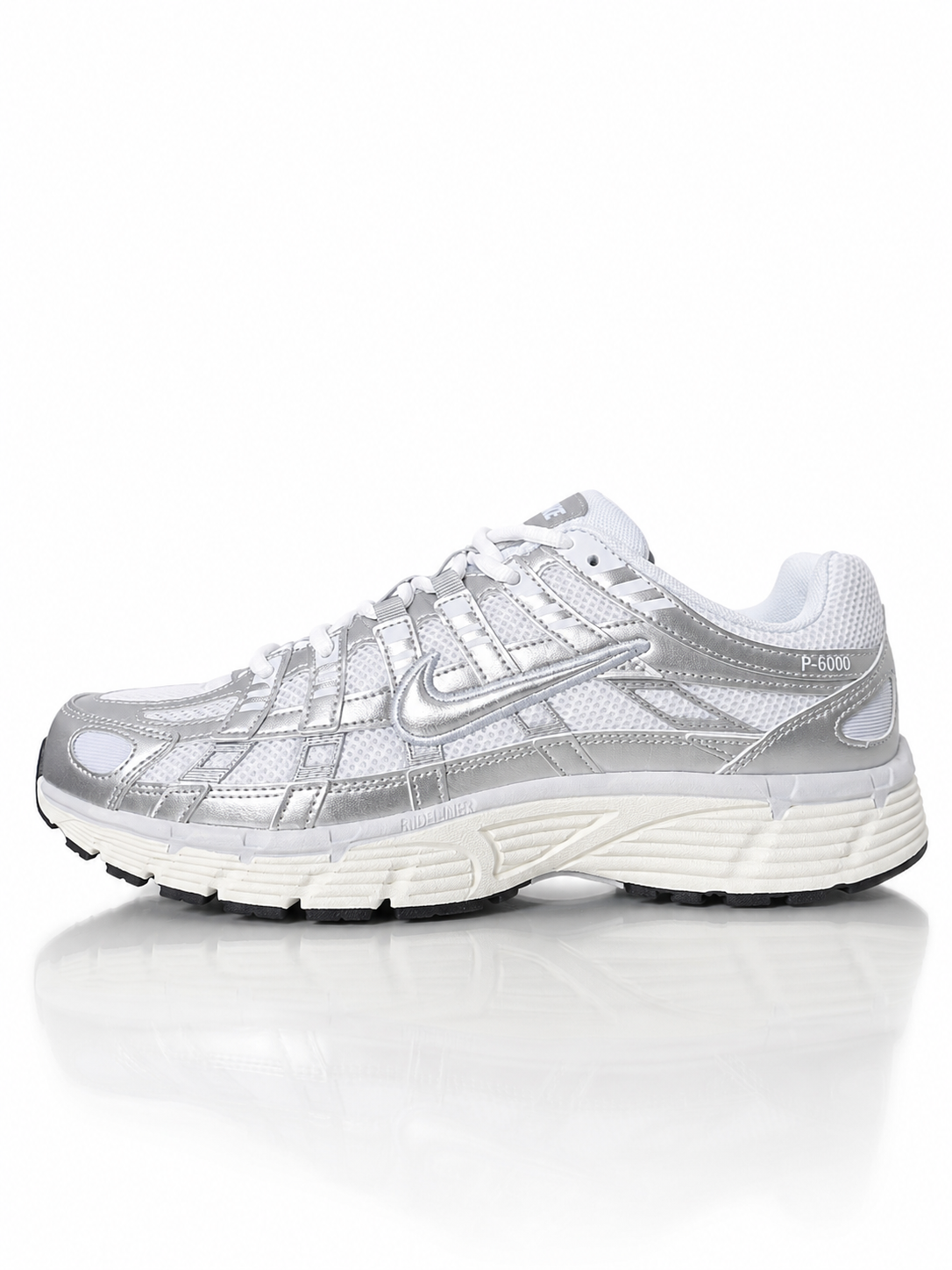 Nike P6000 White & Silver