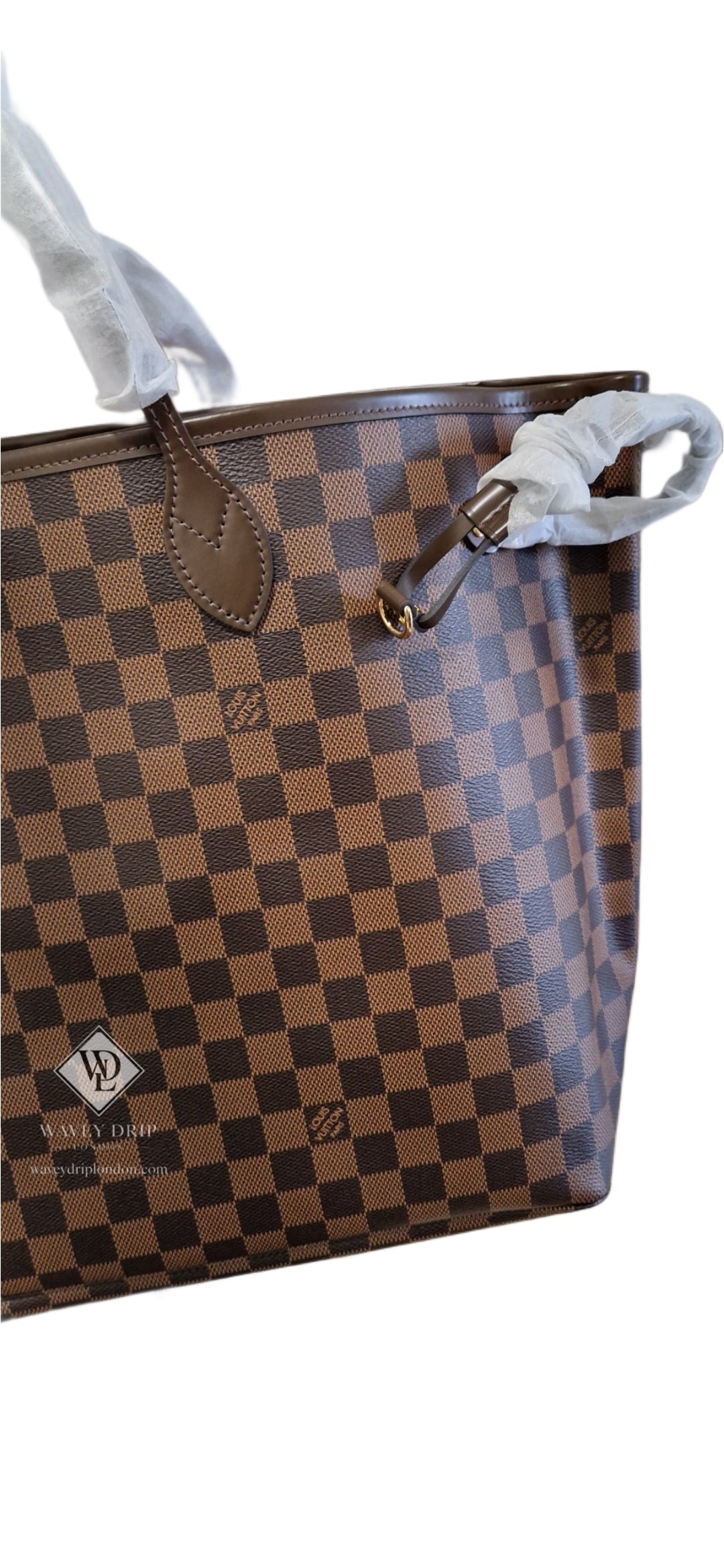Louis Vuitton Neverfull MM Bag - Damier Ebene