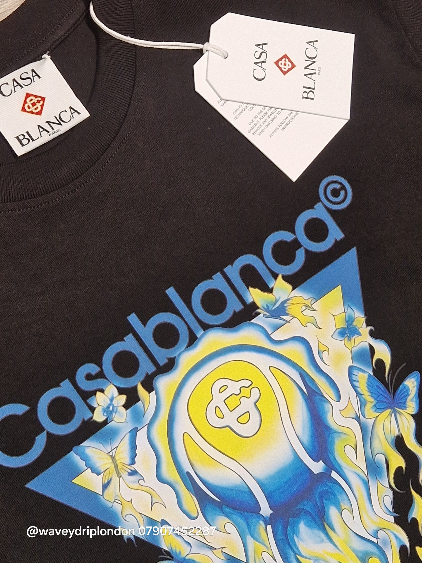 Casablanca Tennis Club T - Black