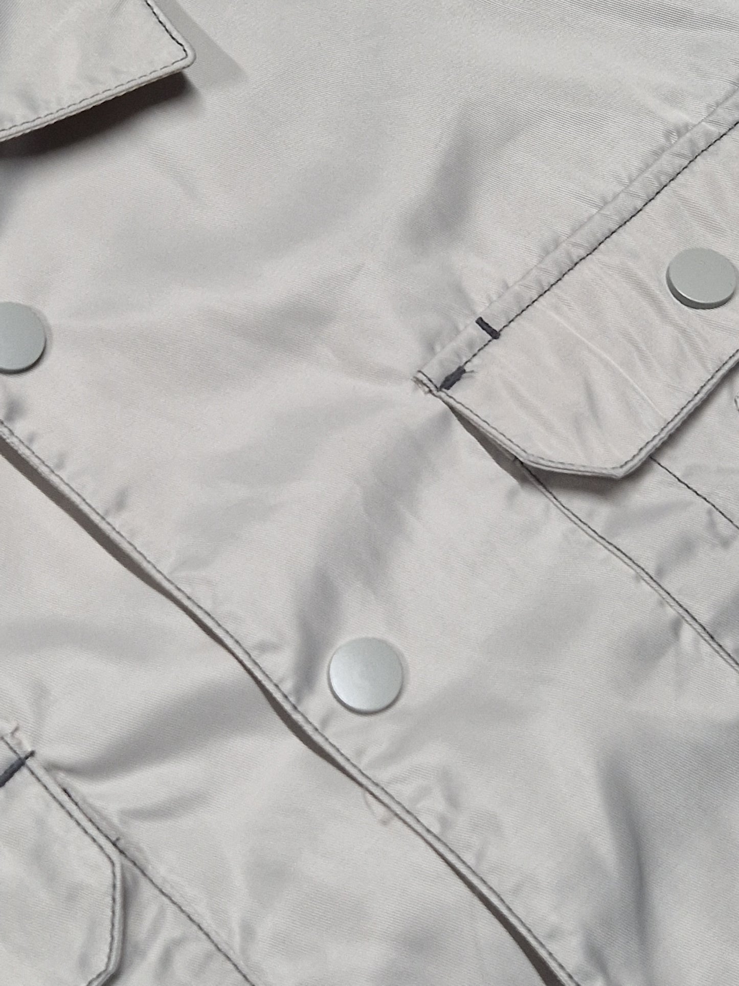 Prada Re-Nylon Shirt Grey