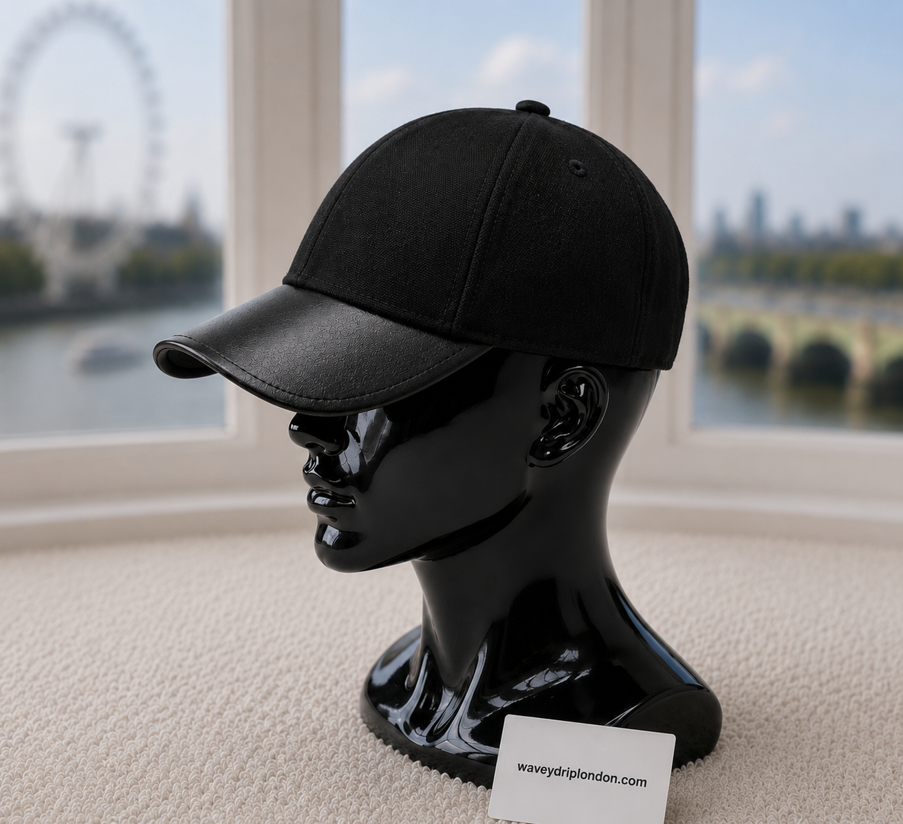 Hermés Cap - Triple Black