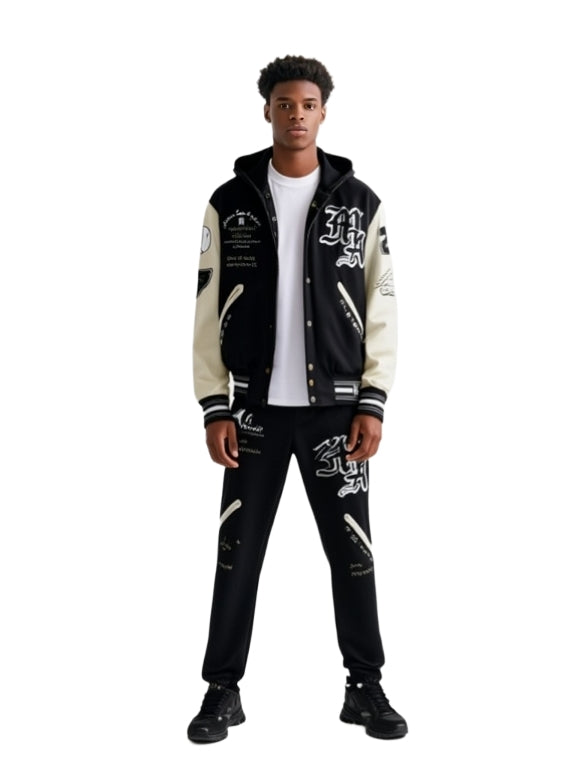 Varsity Jacket Black