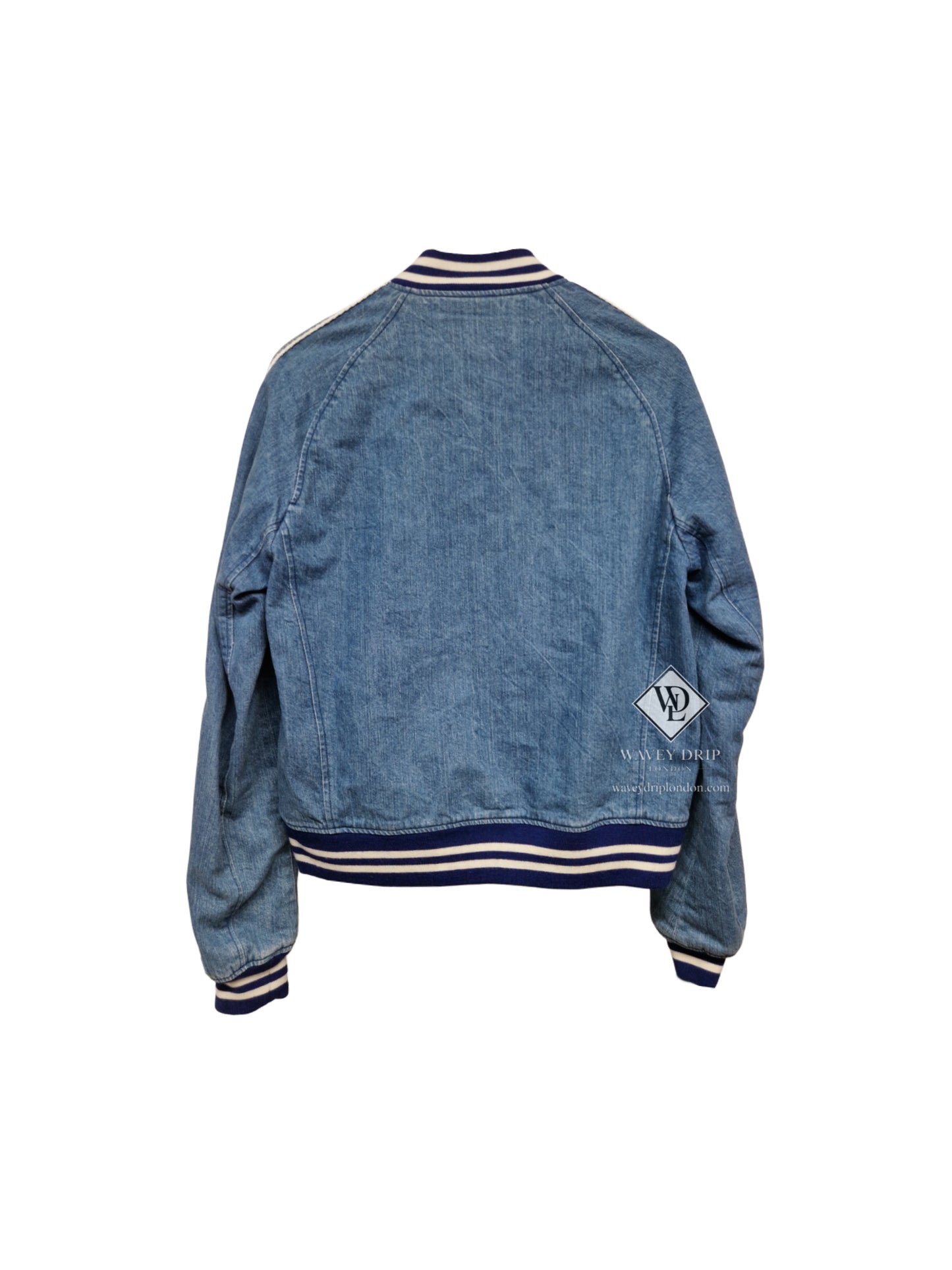Balmain Distressed Denim Jacket