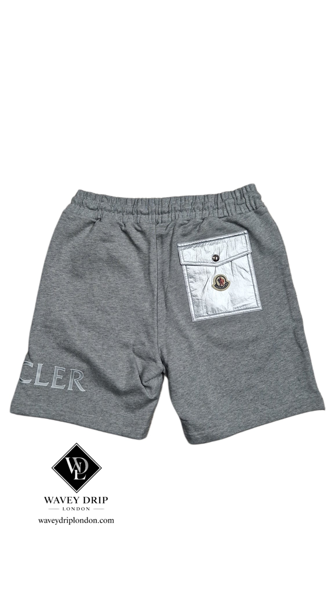 Moncler Signature Lounge Set in Slate Grey