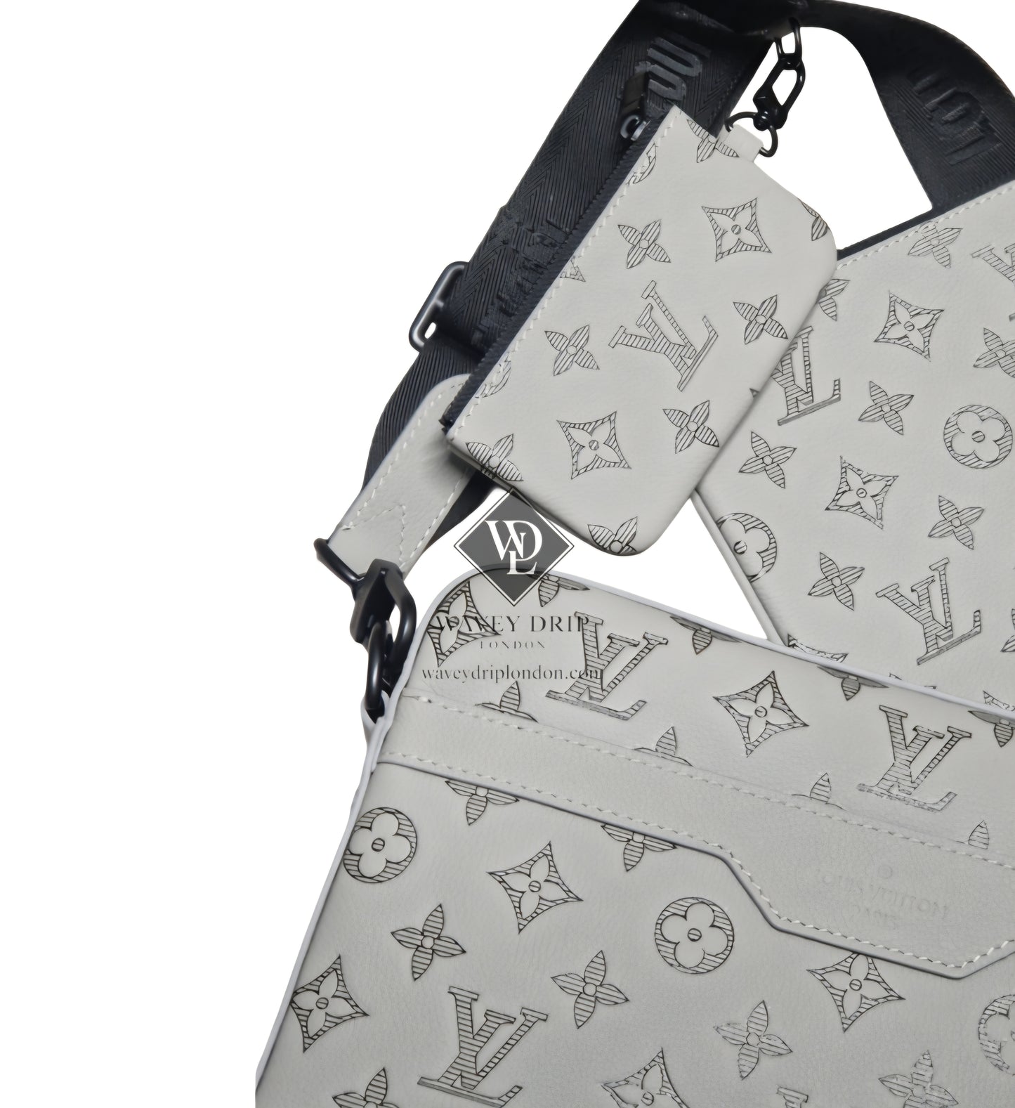 Louis Vuitton Trio Bag Shadow Grey