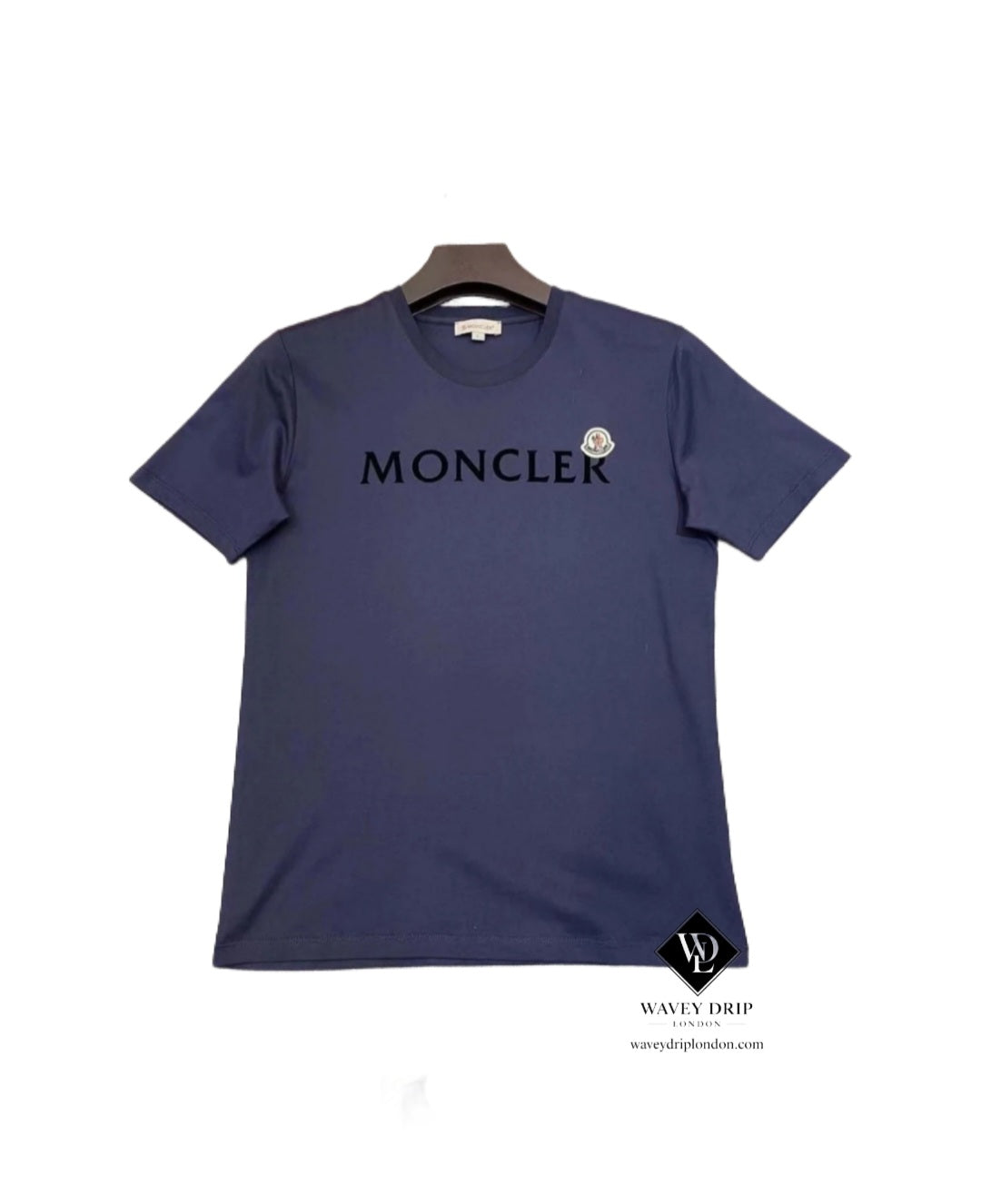 Moncler Classic Logo Tshirt Navy