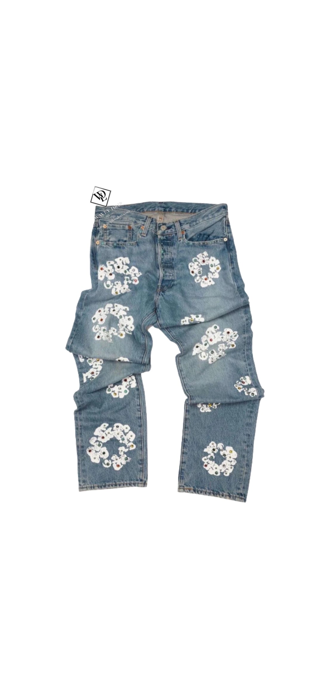 Denim Tears Cotton Wreath Jeans