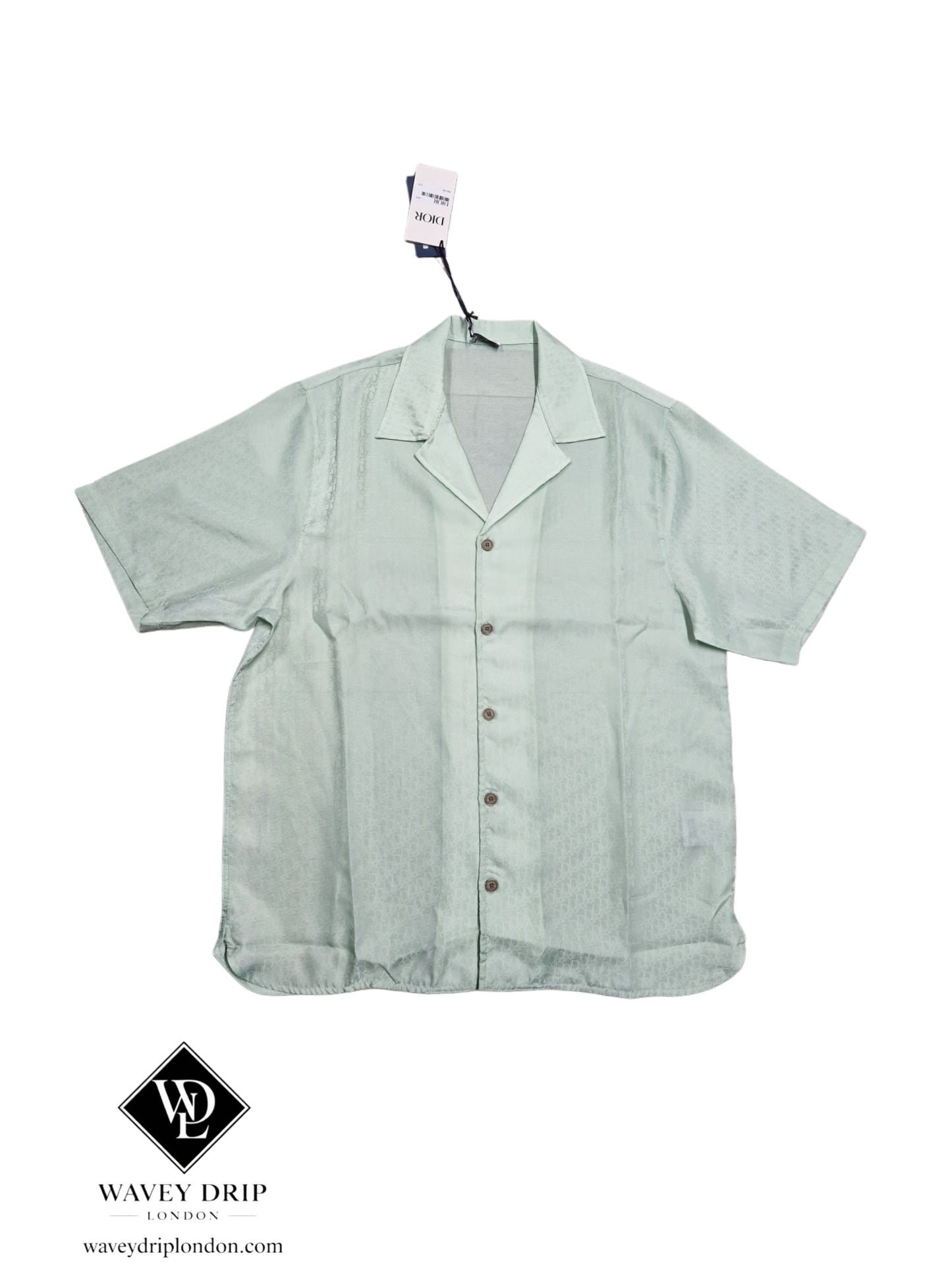 Christian Dior Oblique Short Sleeve Shirt
