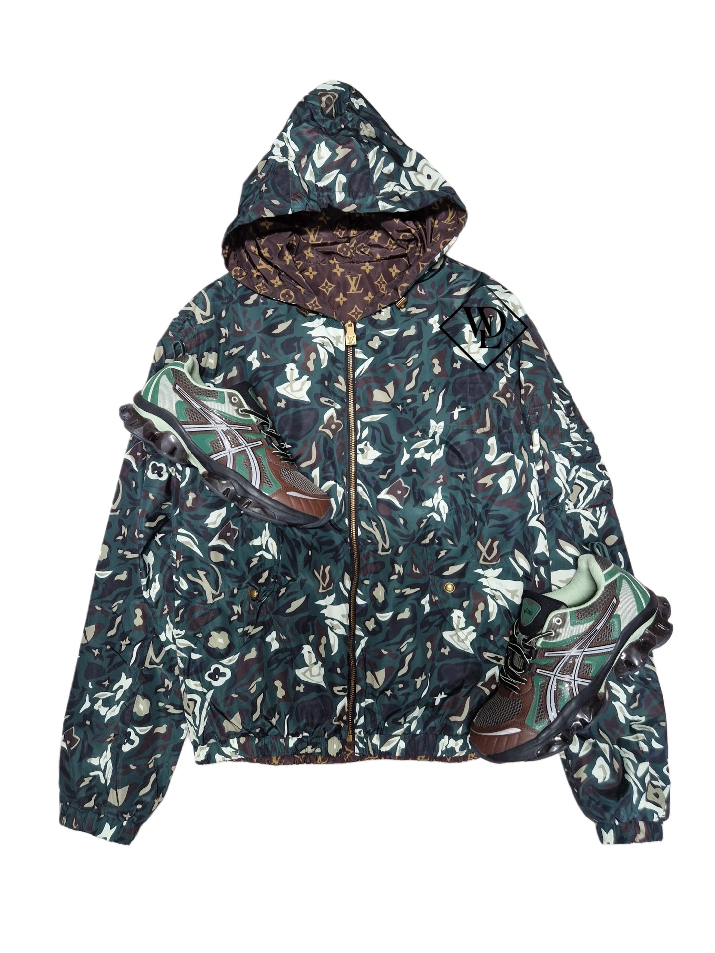 Louis Vuitton Monogram Reversible Camouflage Windbreaker