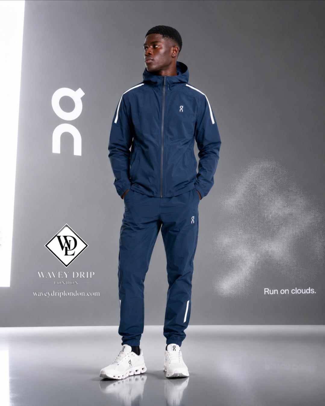 On Cloud Tracksuit Navy