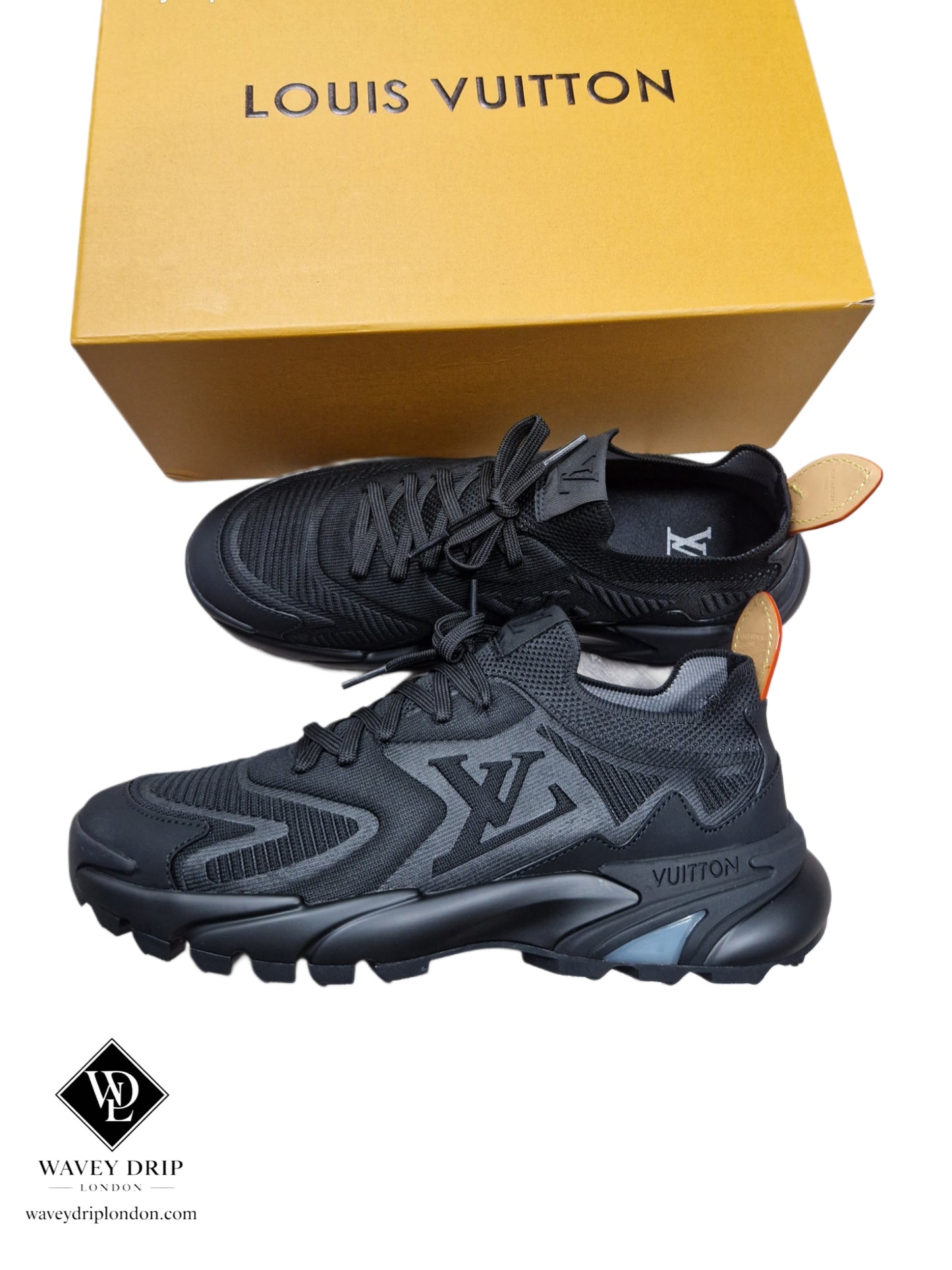 Louis Vuitton LV Trail Runner Sneakers – Triple Black