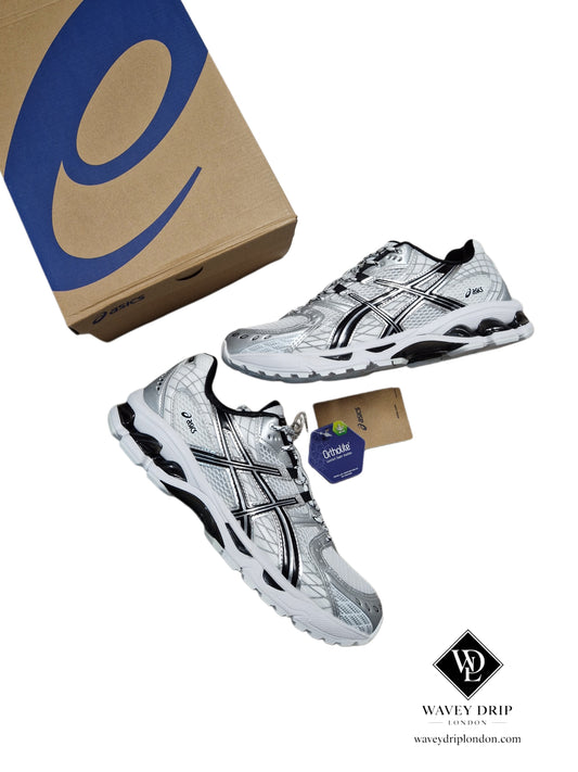 ASICS GEL-1130 Silver Trainers
