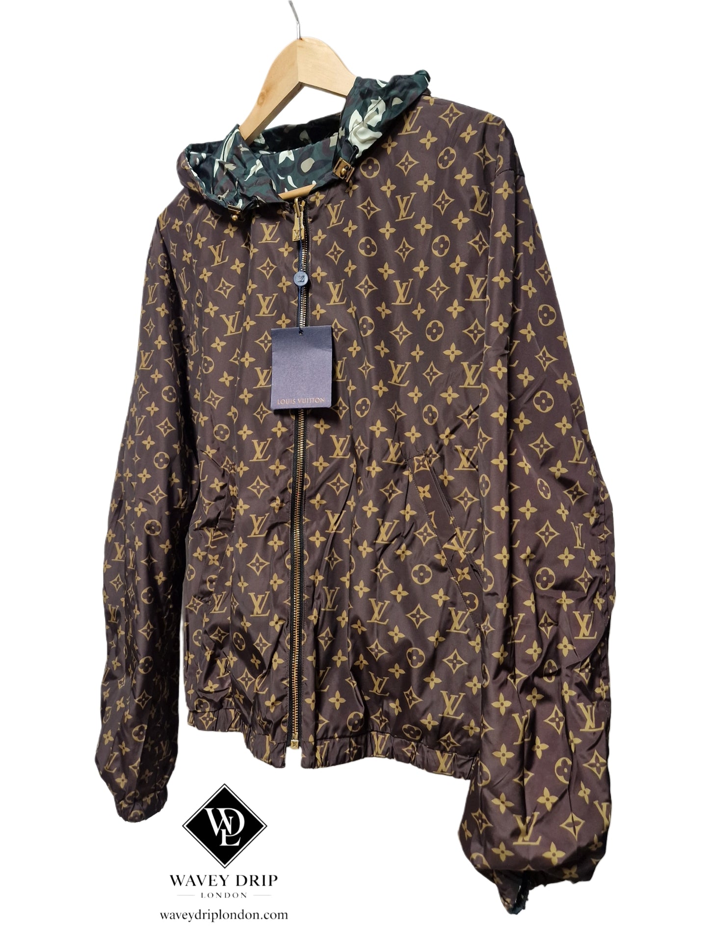 Louis Vuitton Monogram Reversible Camouflage Windbreaker