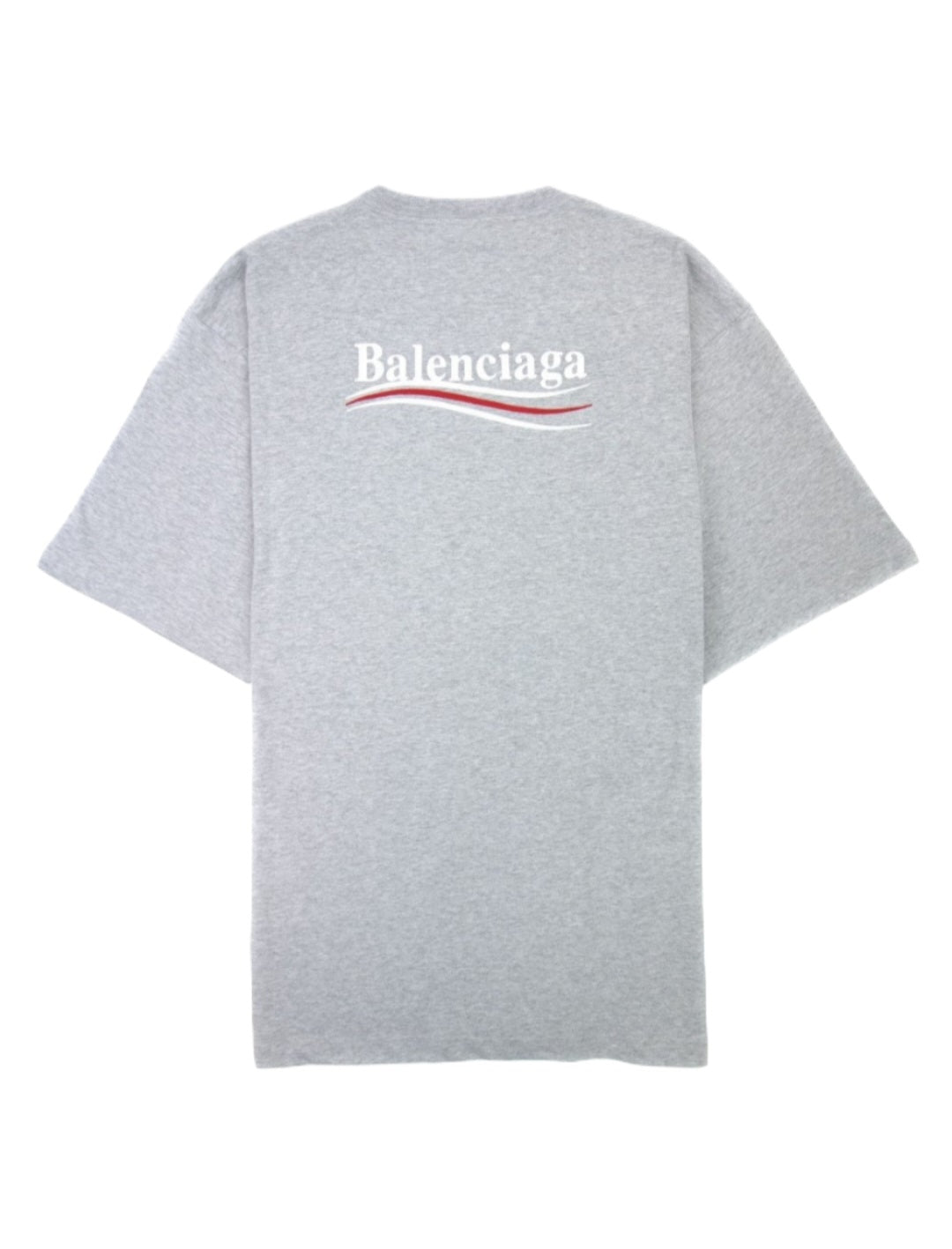 Balenciaga Political Campaign Tshirt-Grey