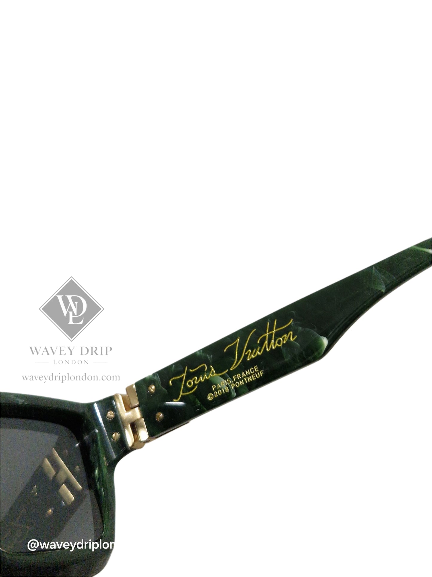 Louis Vuitton Millionaire Sunglasses Marble Green