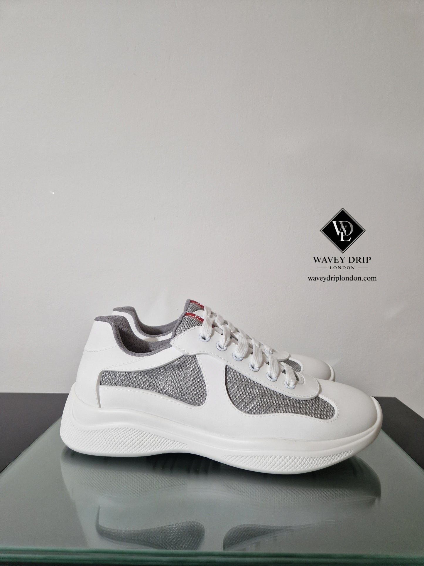 Prada American Cup Sneakers - White