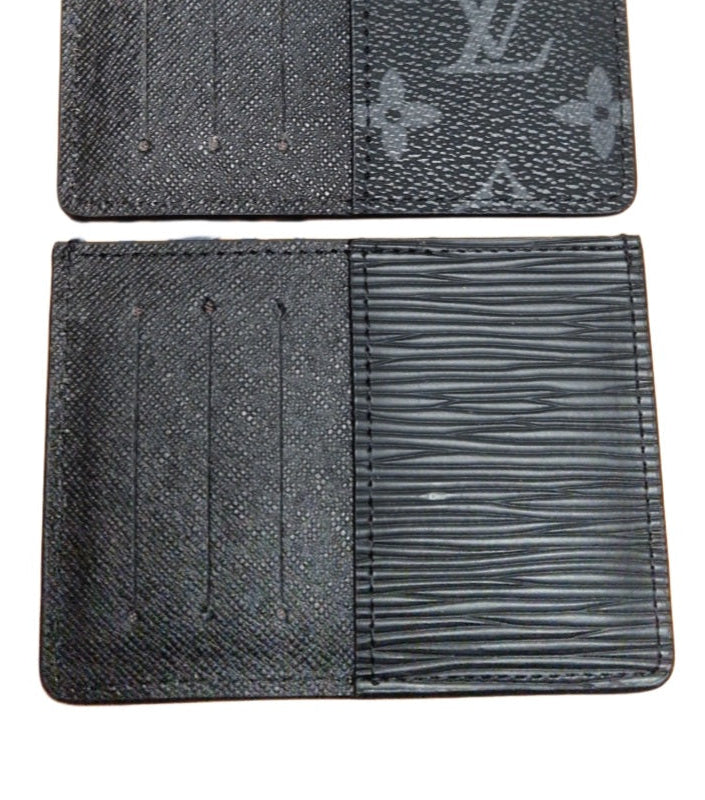 Louis Vuitton Black Epi Leather Card Holder