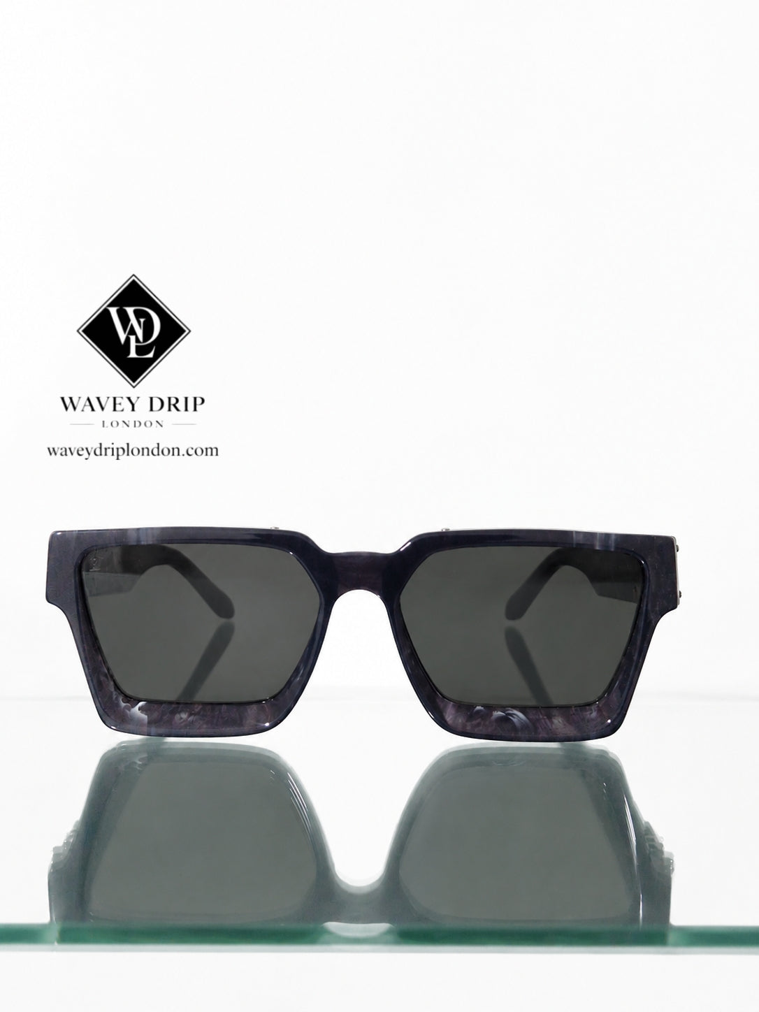 Louis Vuitton Millionaire Sunglasses Marble Charcoal Grey