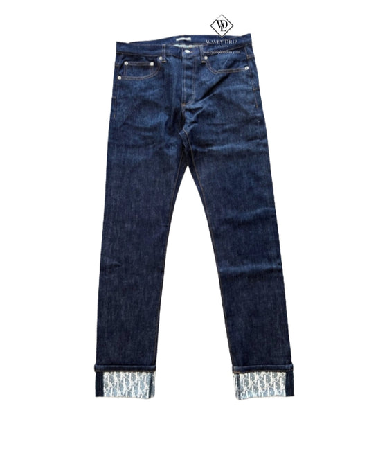 Christian Dior Oblique Trim Jeans
