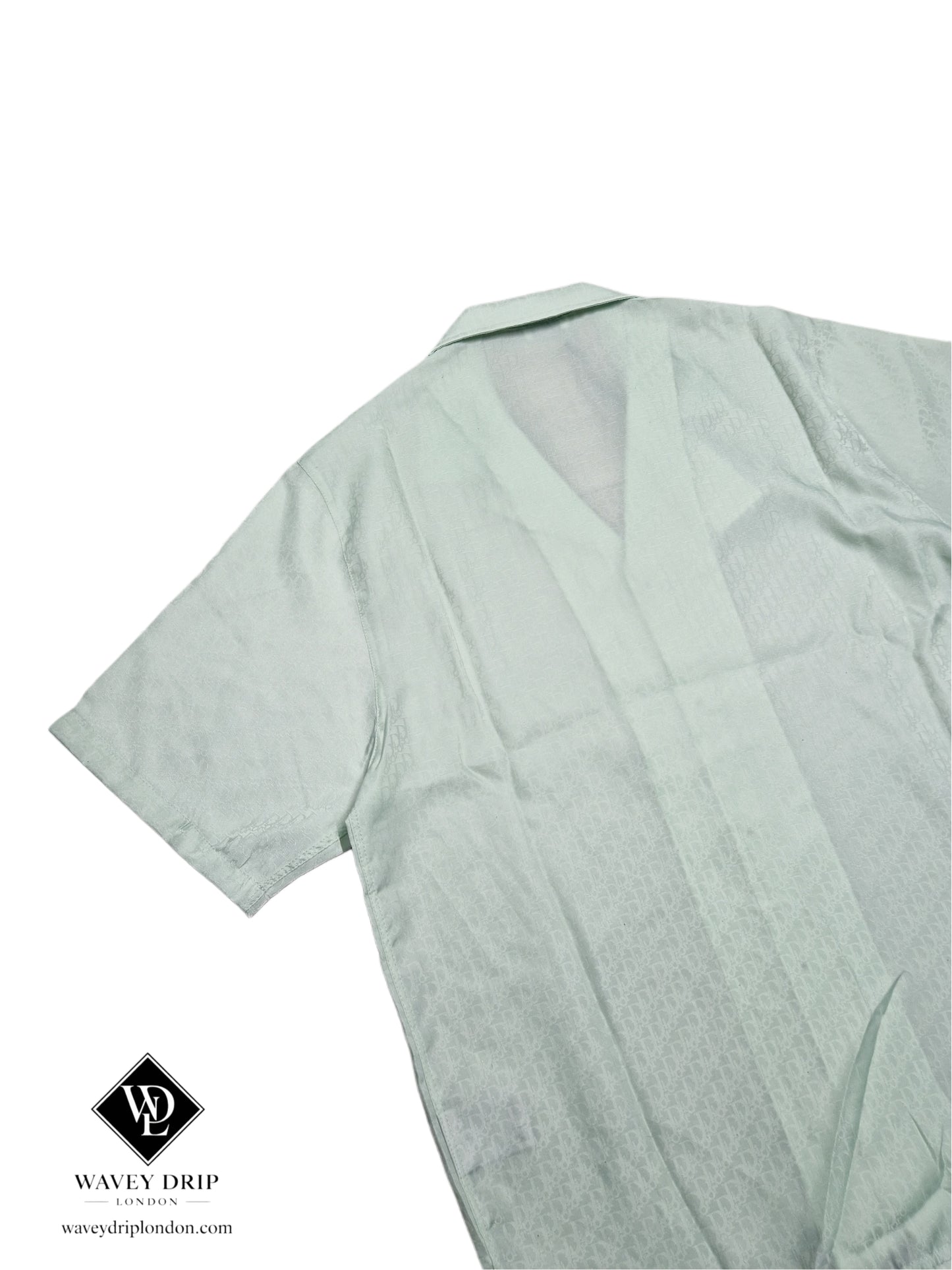 Christian Dior Oblique Short Sleeve Shirt