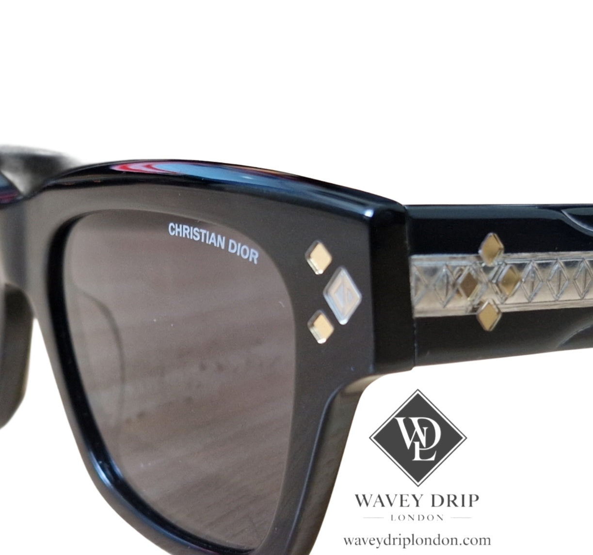 Christian Dior Diamond Detail Sunglasses