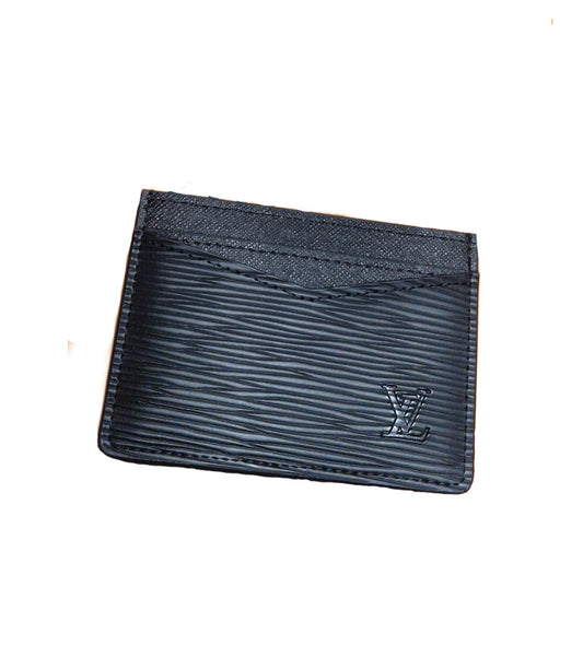Louis Vuitton Black Epi Leather Card Holder