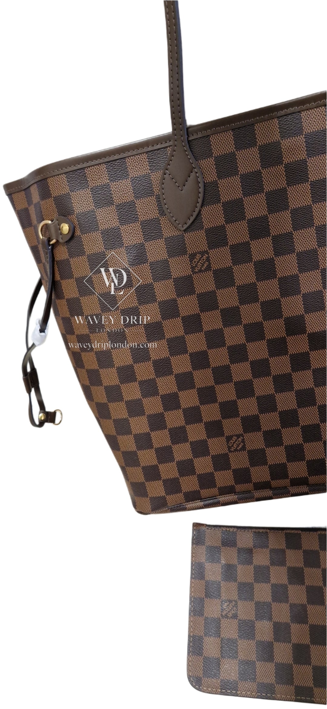 Louis Vuitton Neverfull MM Bag - Damier Ebene