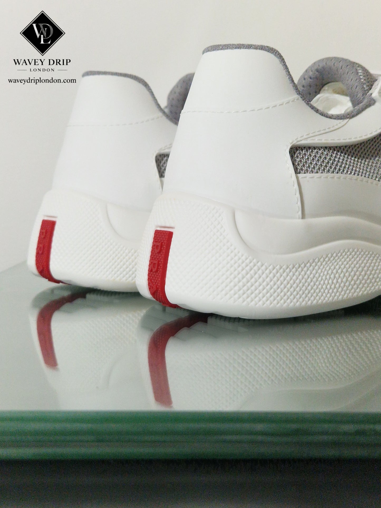 Prada American Cup Sneakers - White