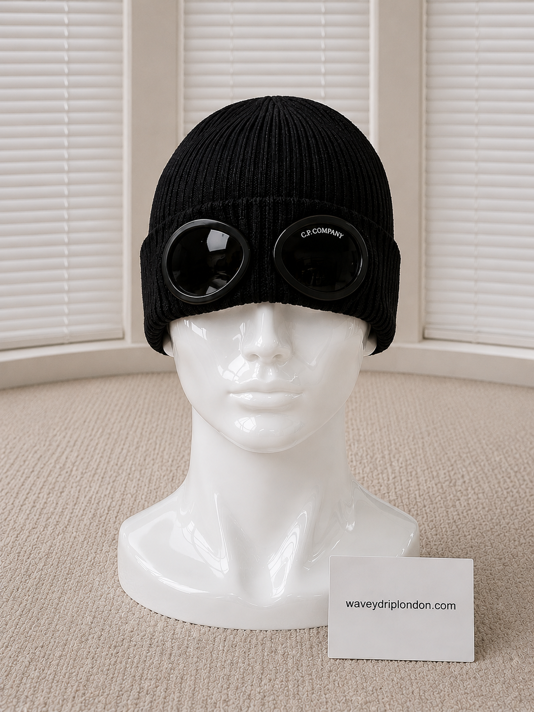 C.P Company Beanie - Black