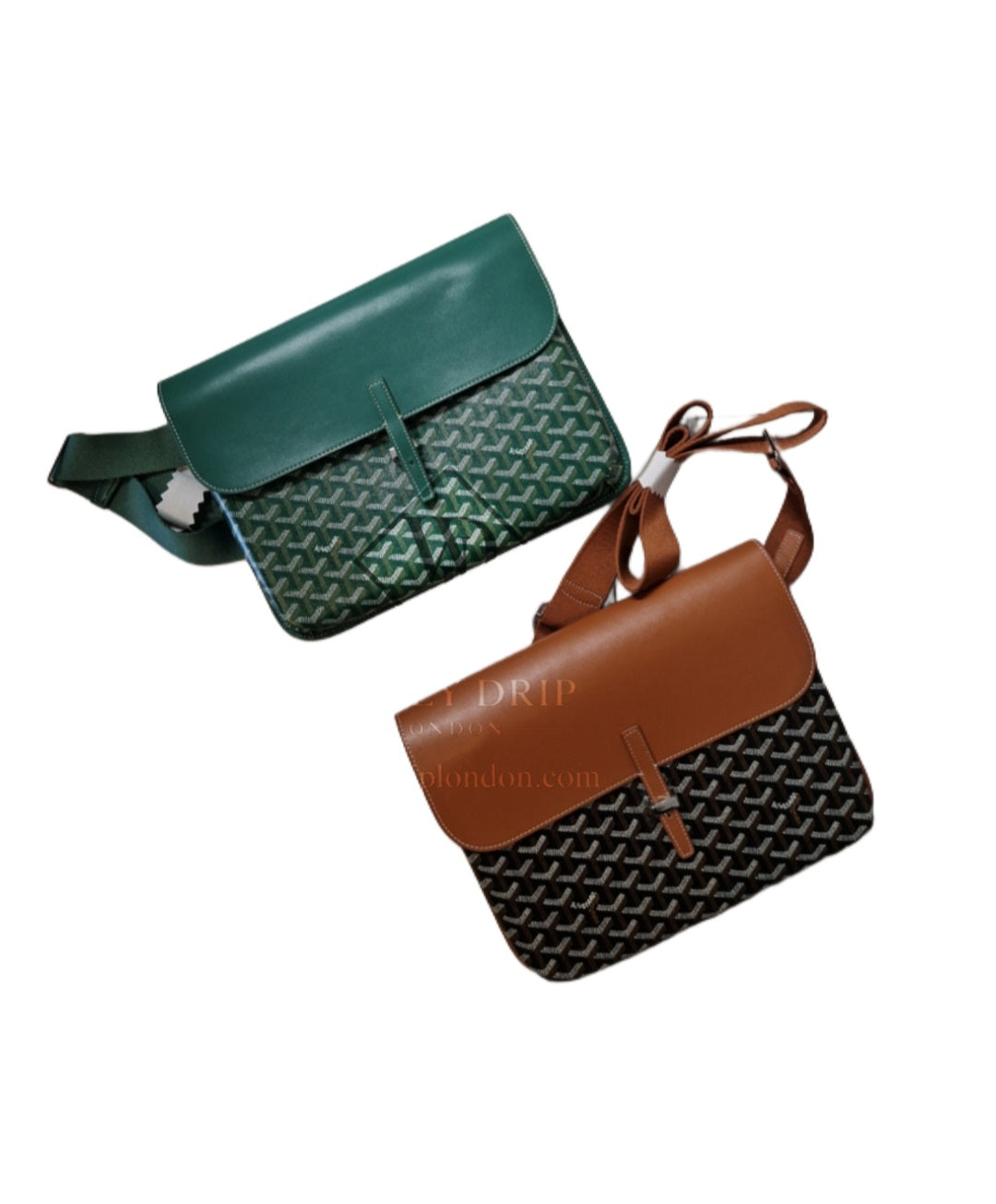 Goyard Coursier Messenger Bag - Emerald Green