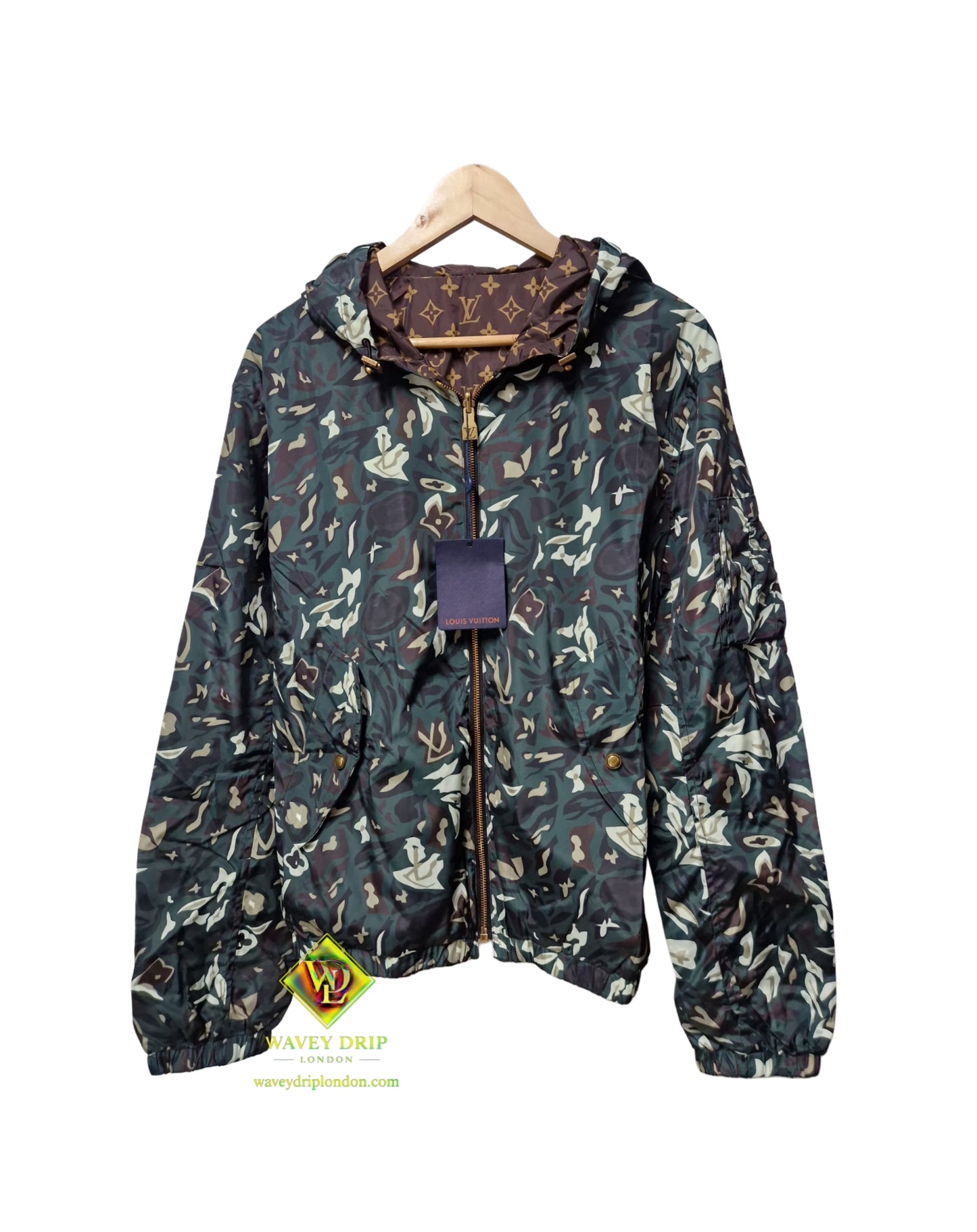 Louis Vuitton Monogram Reversible Camouflage Windbreaker