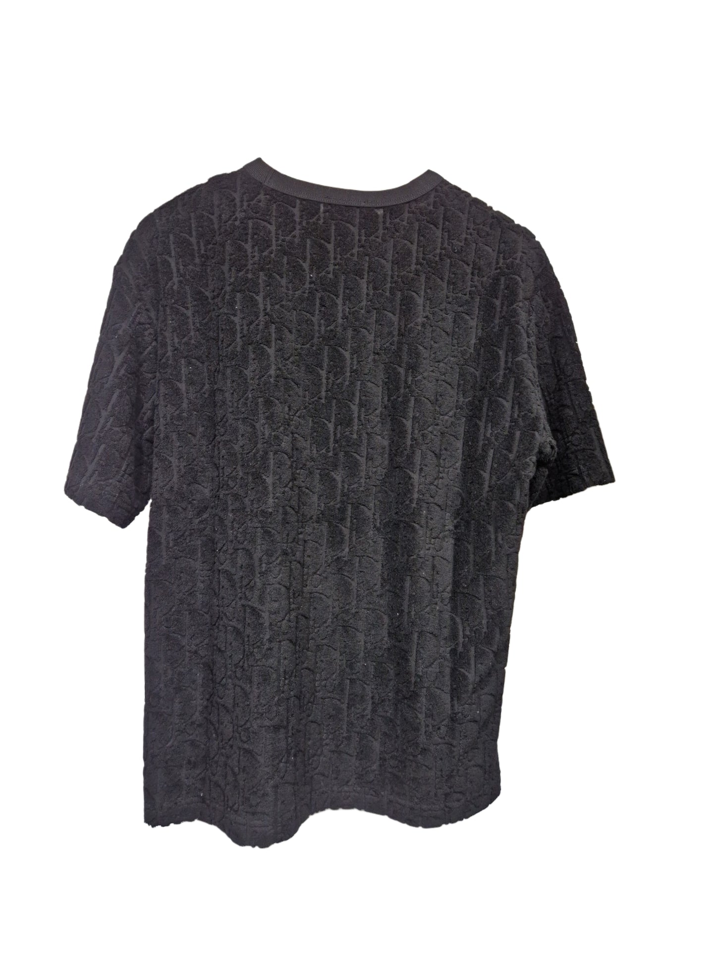 Christian Dior Oblique Jacquard T-Shirt – Jet Black