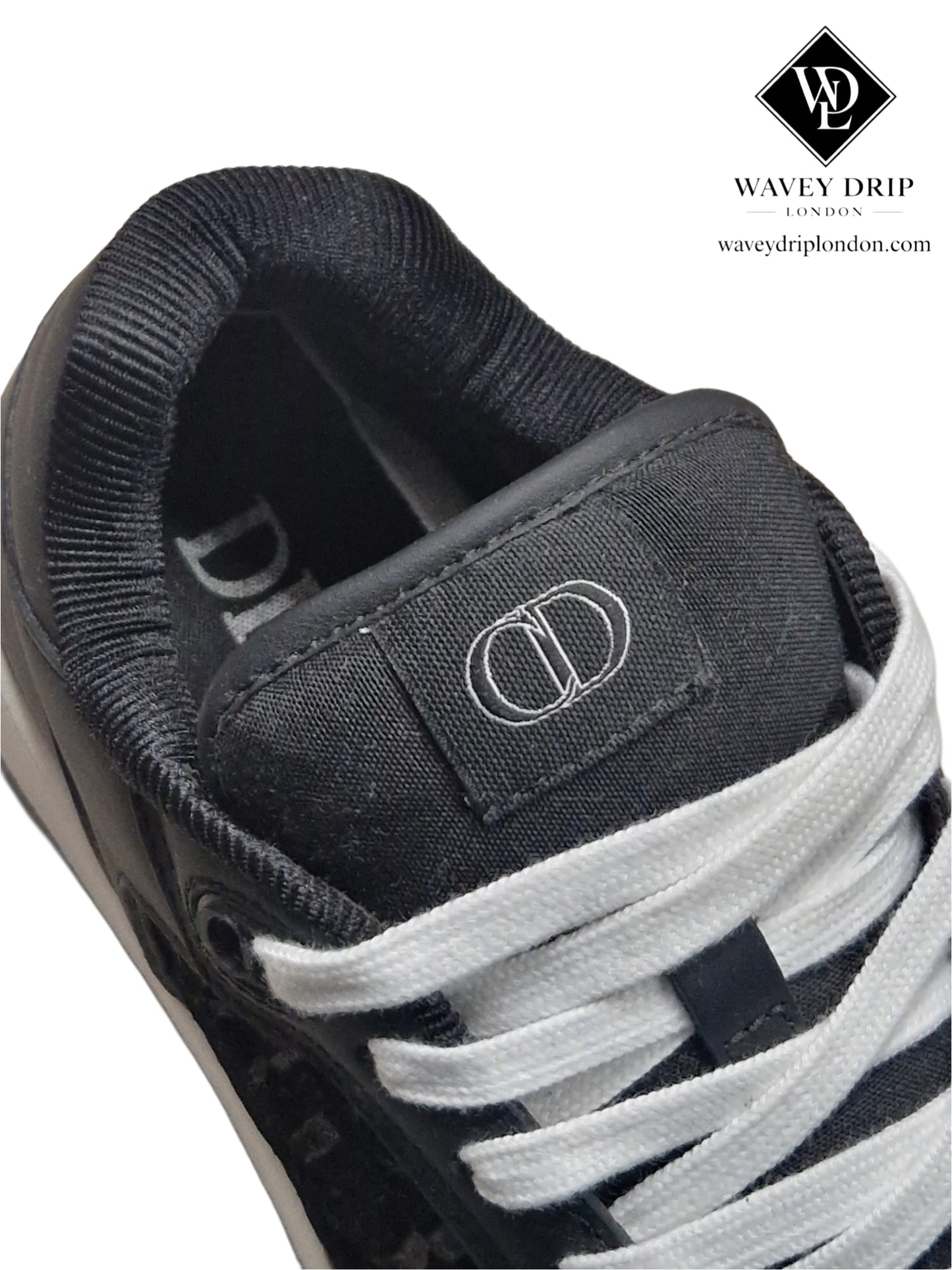 Christian Dior B27 - Black Oblique White Sole