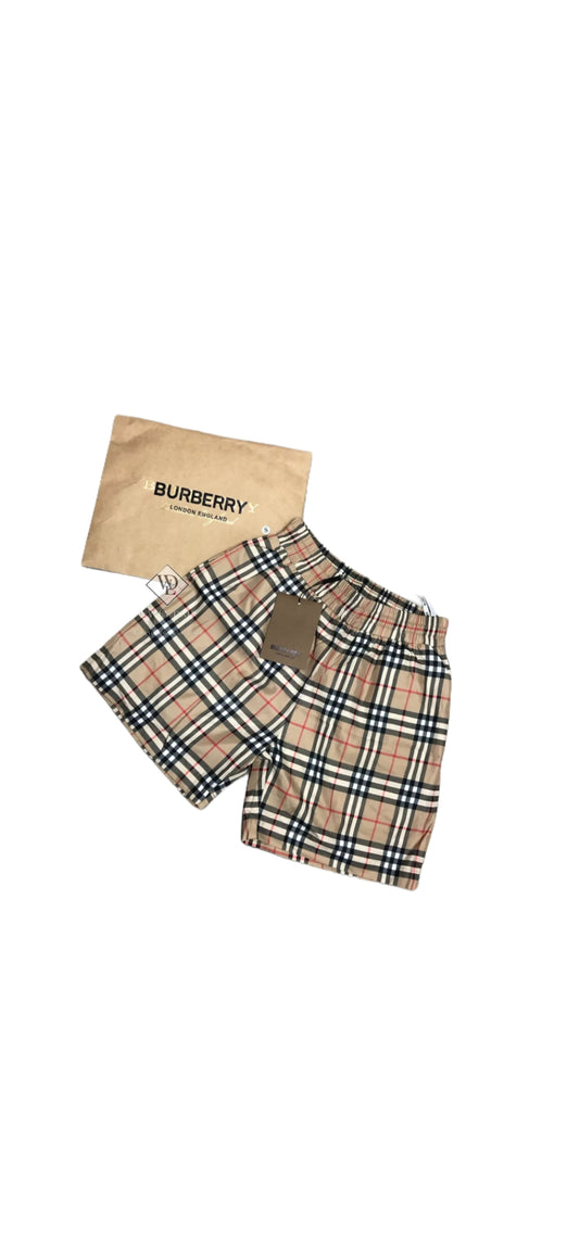 Burberry Classic Logo Print Shorts